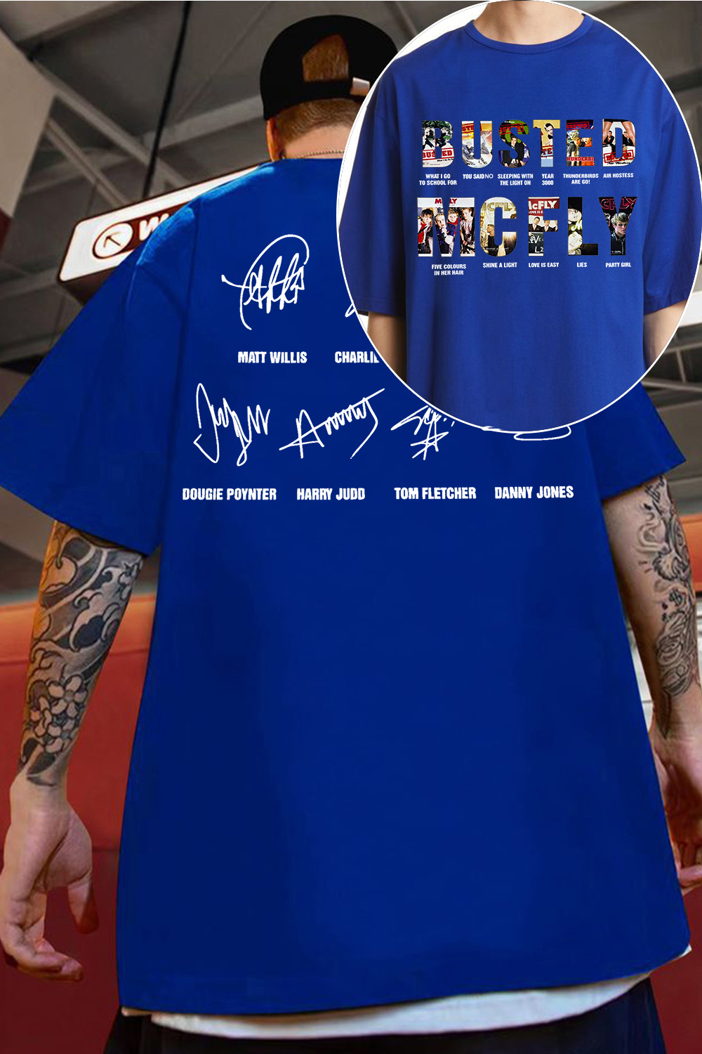 Busted & McFly Tee